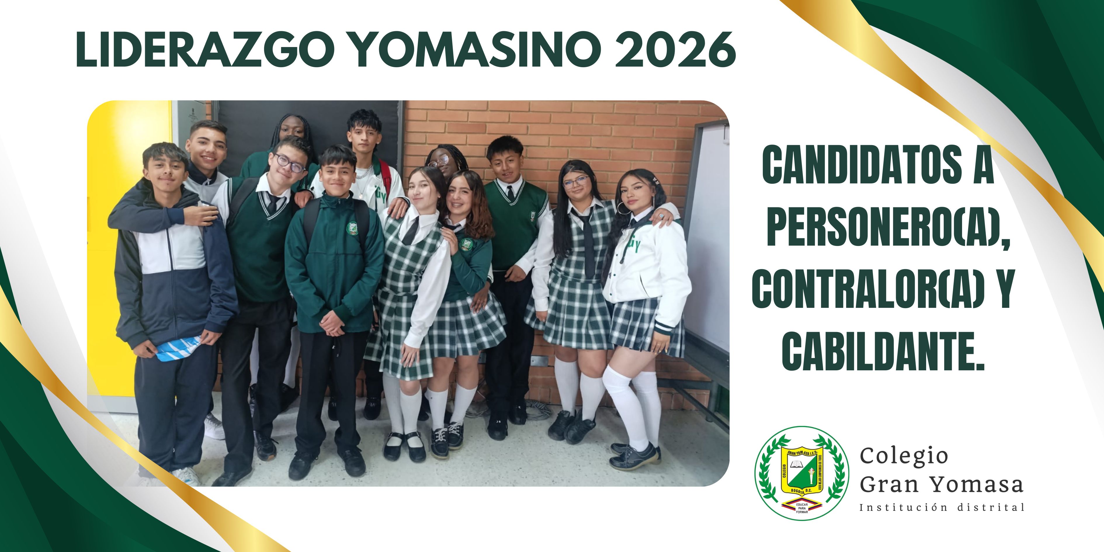 Liderazgo Yomasino 2026: Votaciones estudiantiles 