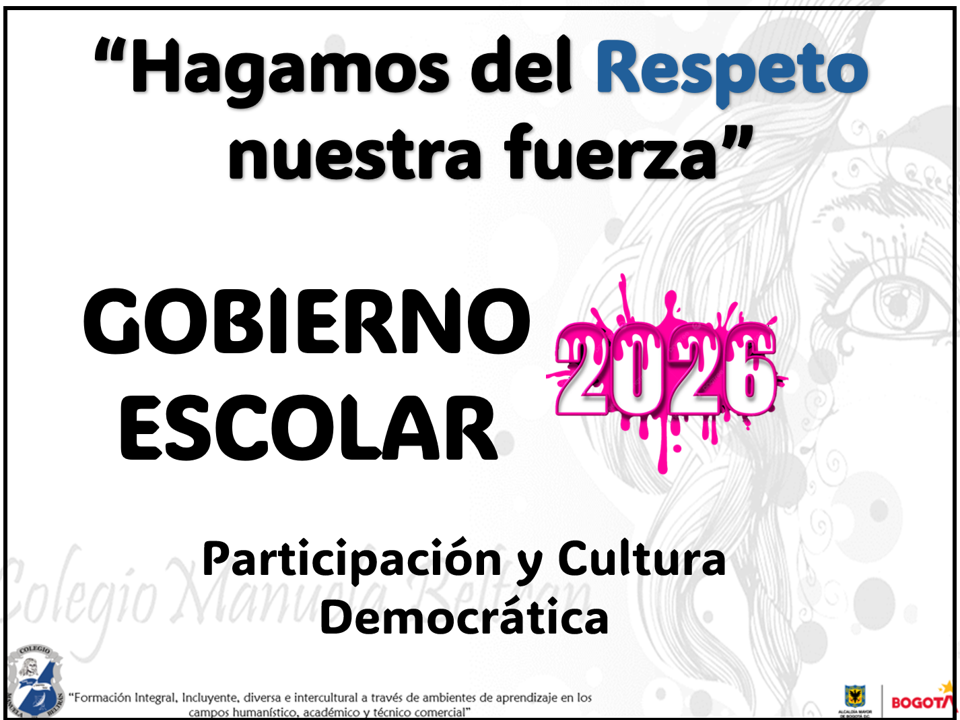 gobierno escolar 2026