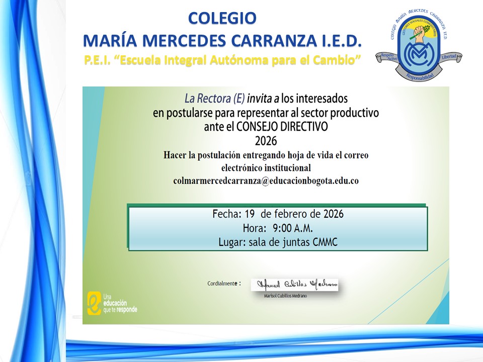 SECTOR PRODUCTIVO PARA CONSEJO DIRECTIVO