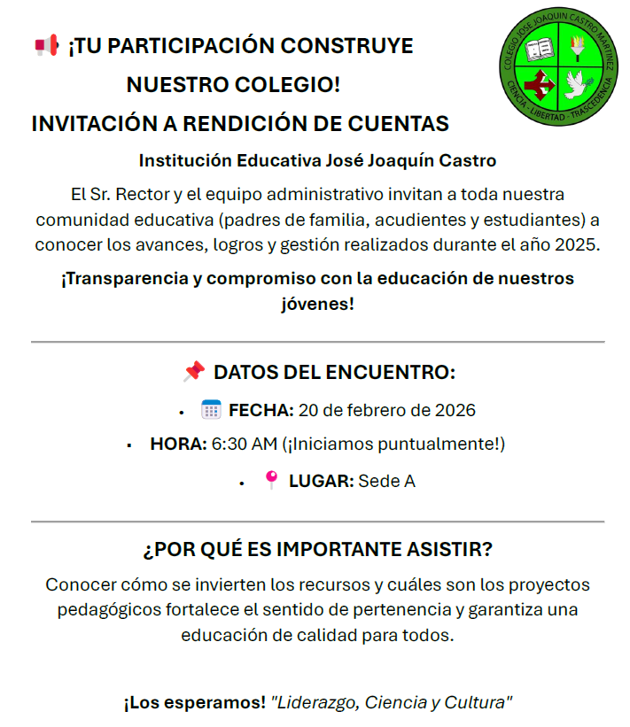 Rendición de Cuentas 2025