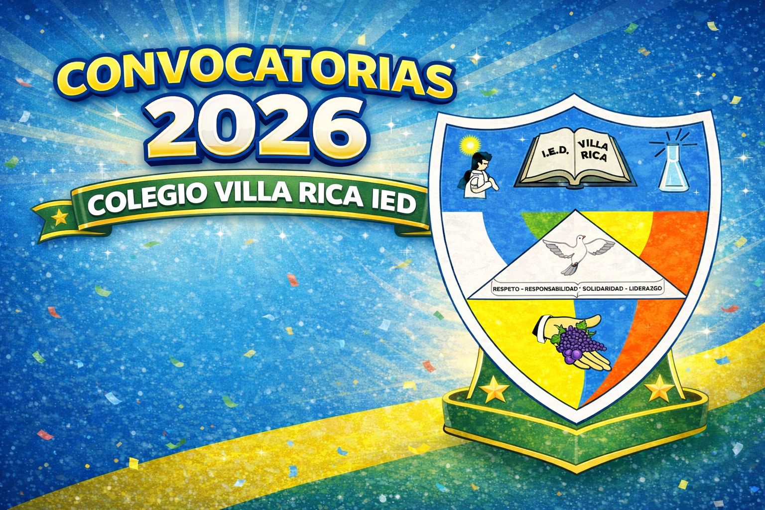 Imagen con texto de as convocatorias