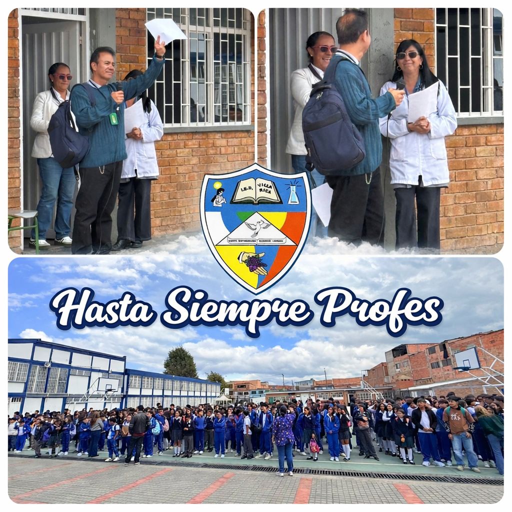 Imagen con texto hasta siempre profes