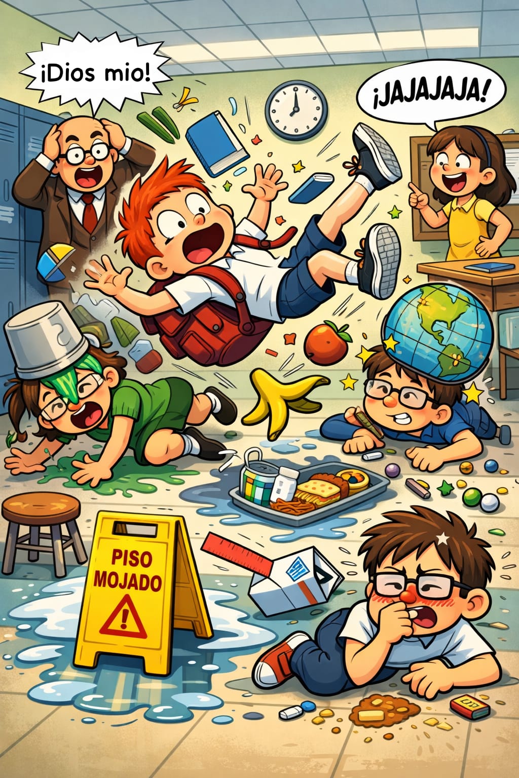 ¿Se cayó alguien en el recreo? ¿Rodillazo, moretón o golpe de mesa? 🤕 ¡No entren en pánico! 🆘