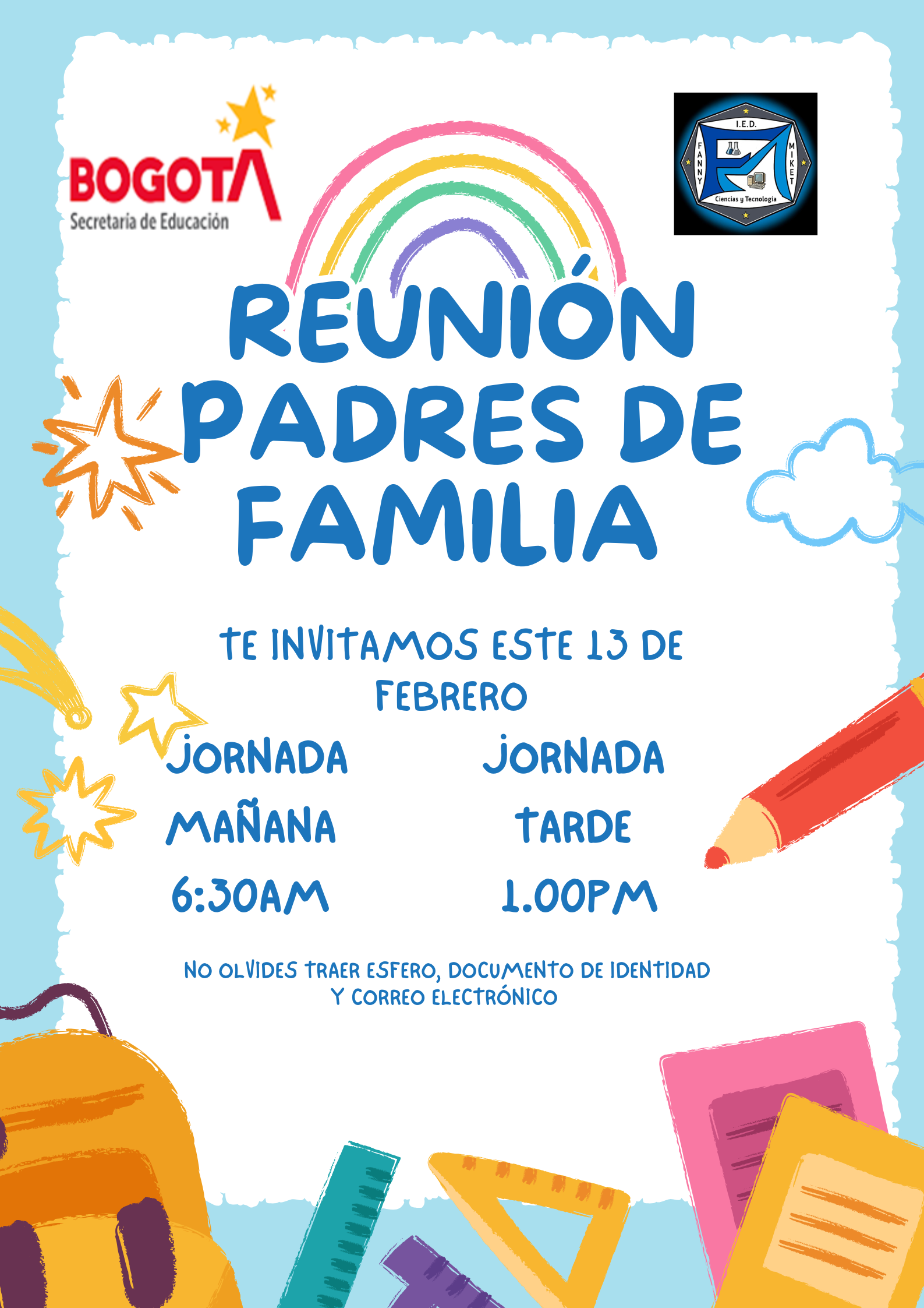 Reunión de padres de familia