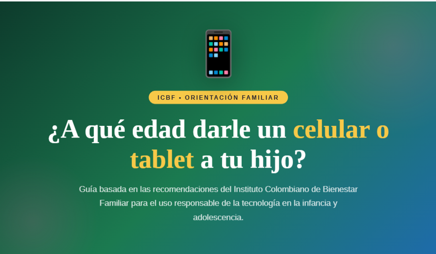 ¿A qué edad darle un celular o tablet a tu hijo?