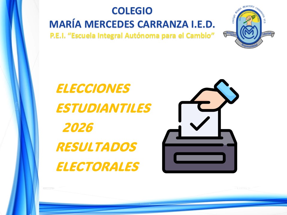 RESULTADOS ELECCIONES ESTUDIANTILES MMC 2026