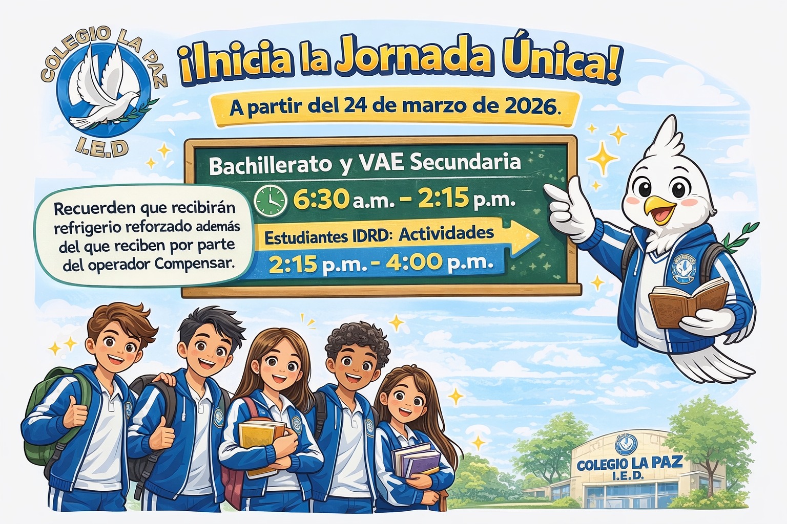 inicio jornada única 