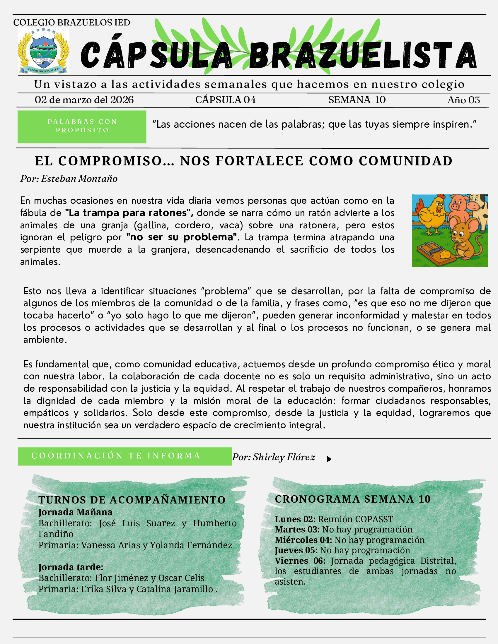 Colegio Brazuelos IED