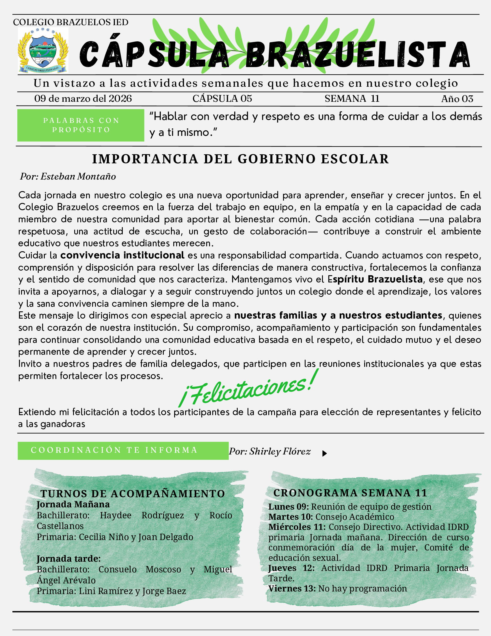 Colegio Brazuelos IED