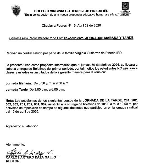 Circular 15
