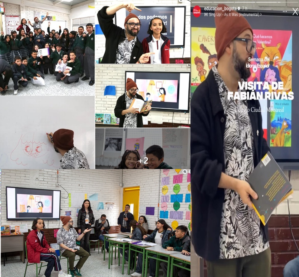 Conversatorio entre el escritor Chileno y los estudiantes Montrealistas 
