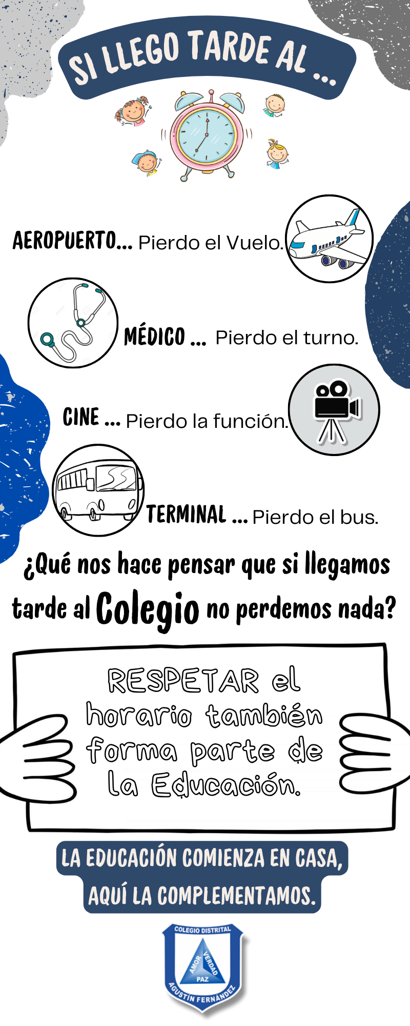 Si llego tarde al...