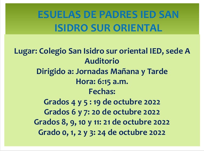ESCUELA PADRES